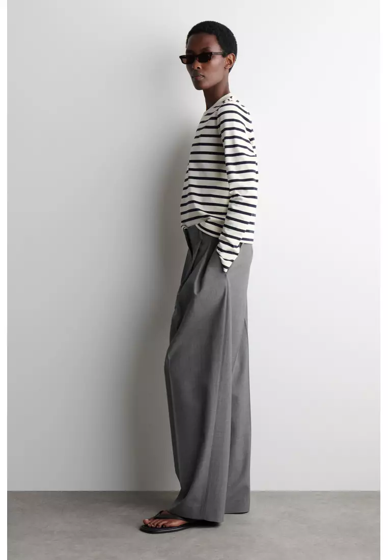 CLEAN CUT REGULAR LONG-SLEEVED T-SHIRT