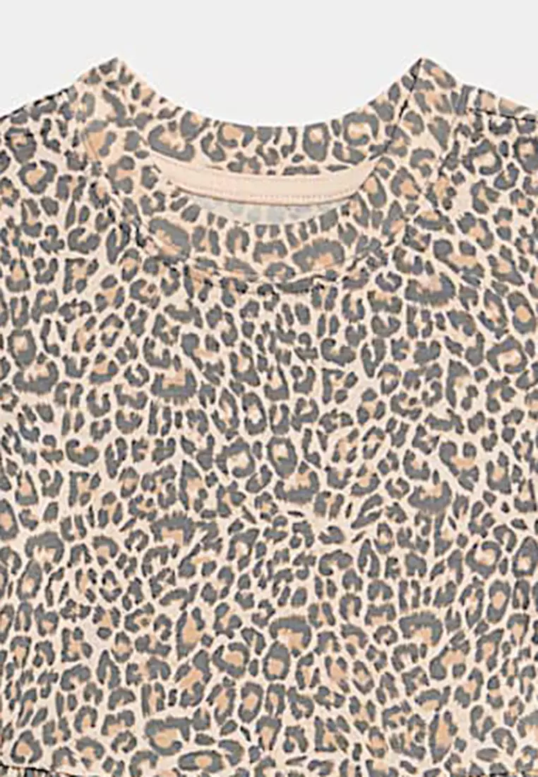 Pure Cotton Leopard Dress