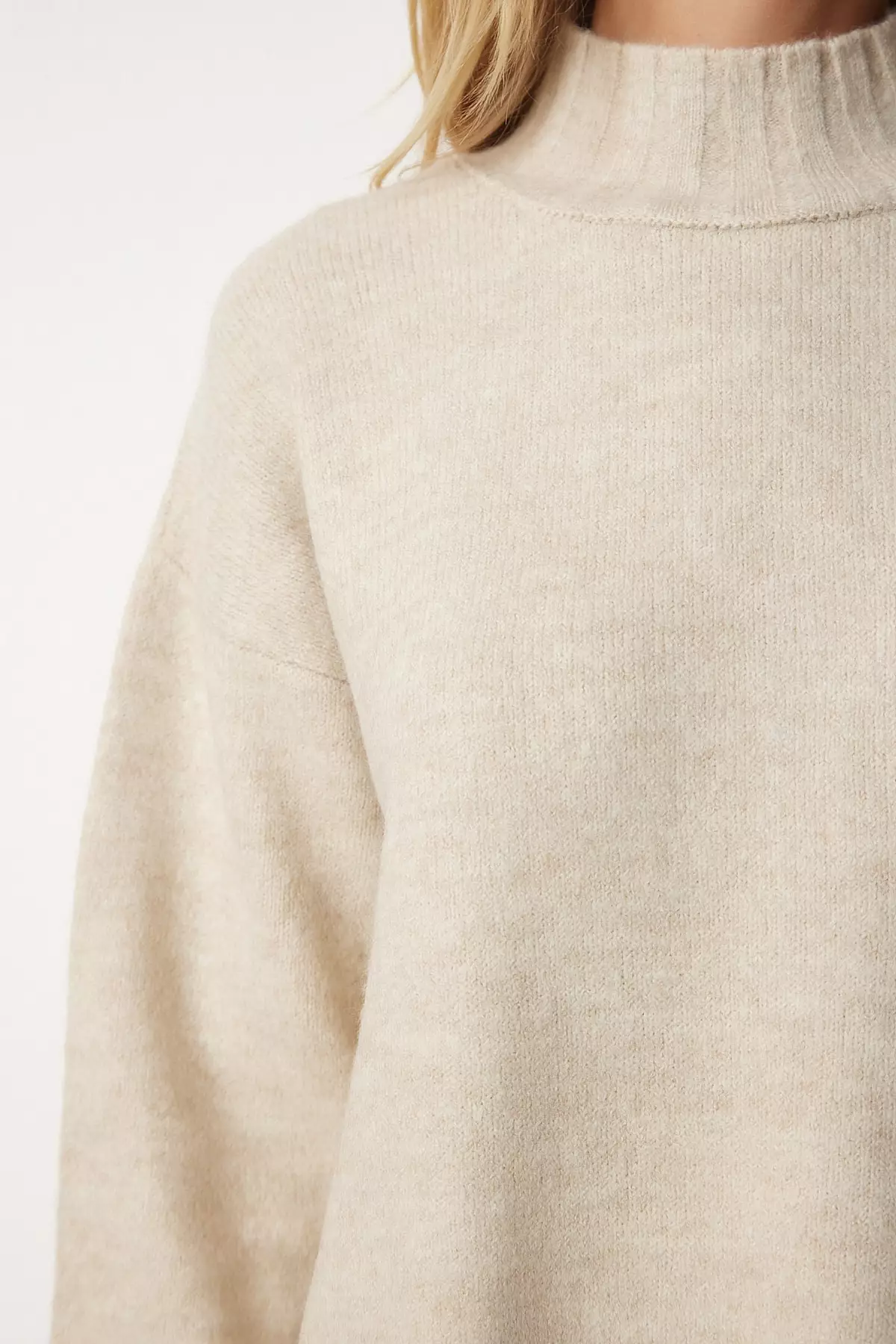 小高領針織毛衣