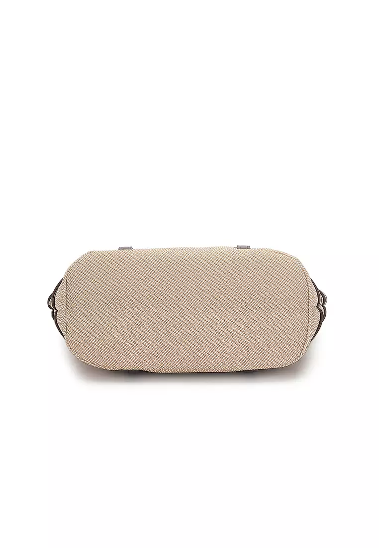 Women's Tote Bag / Shoulder Bag - Light Yellow
