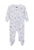 Nike beige Nike Unisex Newborn's All Over Print Footed Coverall (0 - 9 Months) - Birch Heather 852C9KA1F0F96EGS_1