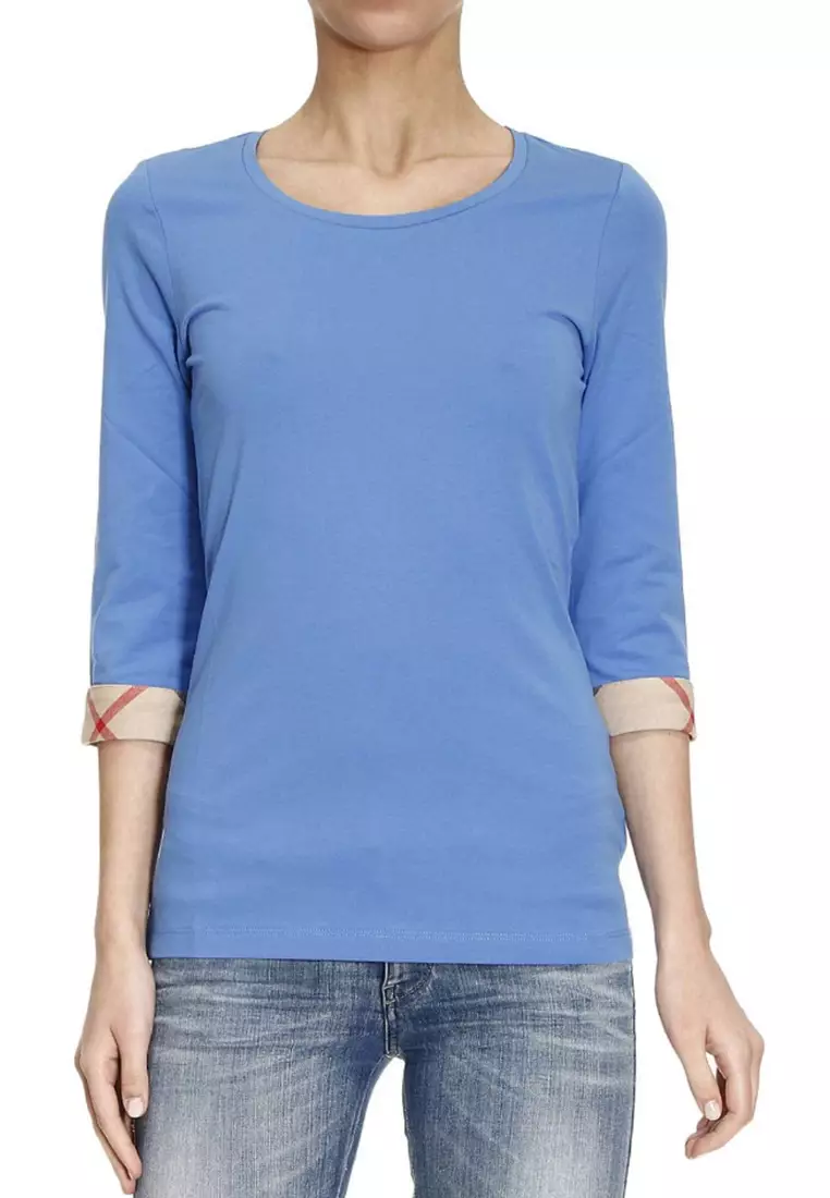 Burberry women's long sleeve shirt new arrivals