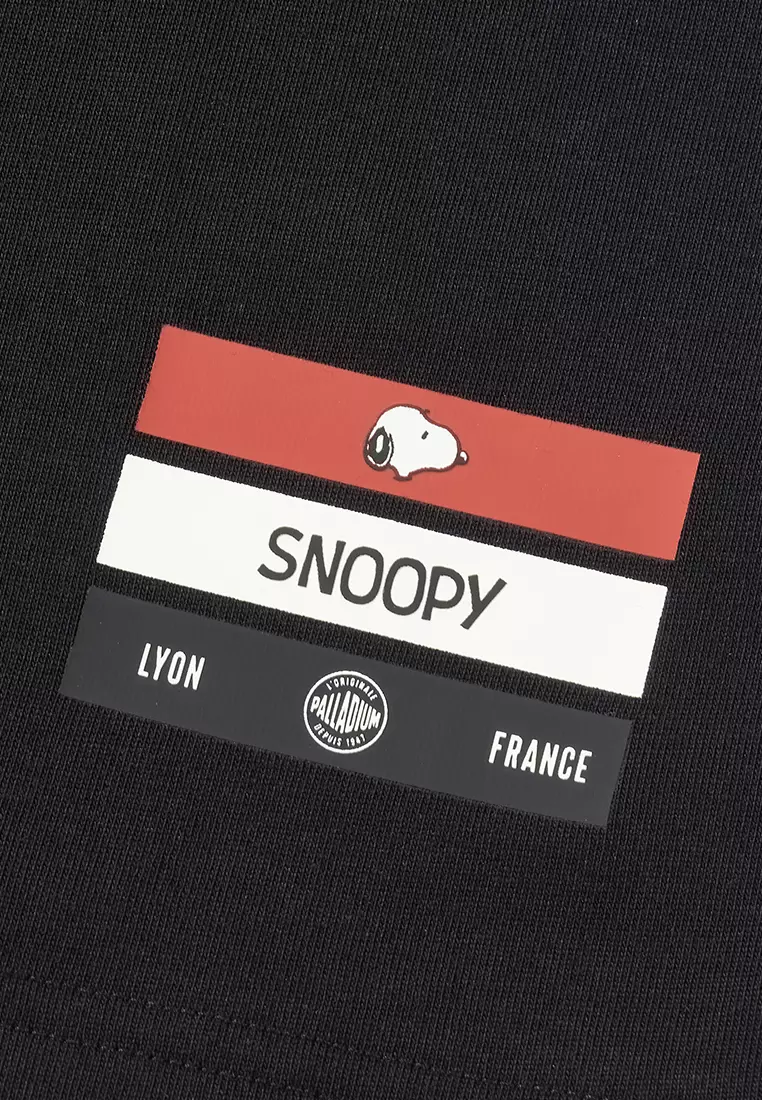 PALLADIUM x SNOOPY 印花圖案寬鬆全棉短袖T裇