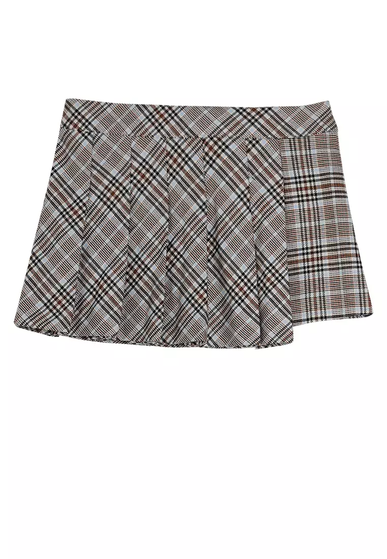Checkered Mini Skirt