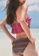 ZITIQUE pink Women's Beachwear Bikini Swimdress Swimsuit With Padded Cup 39849USD4E064FGS_2