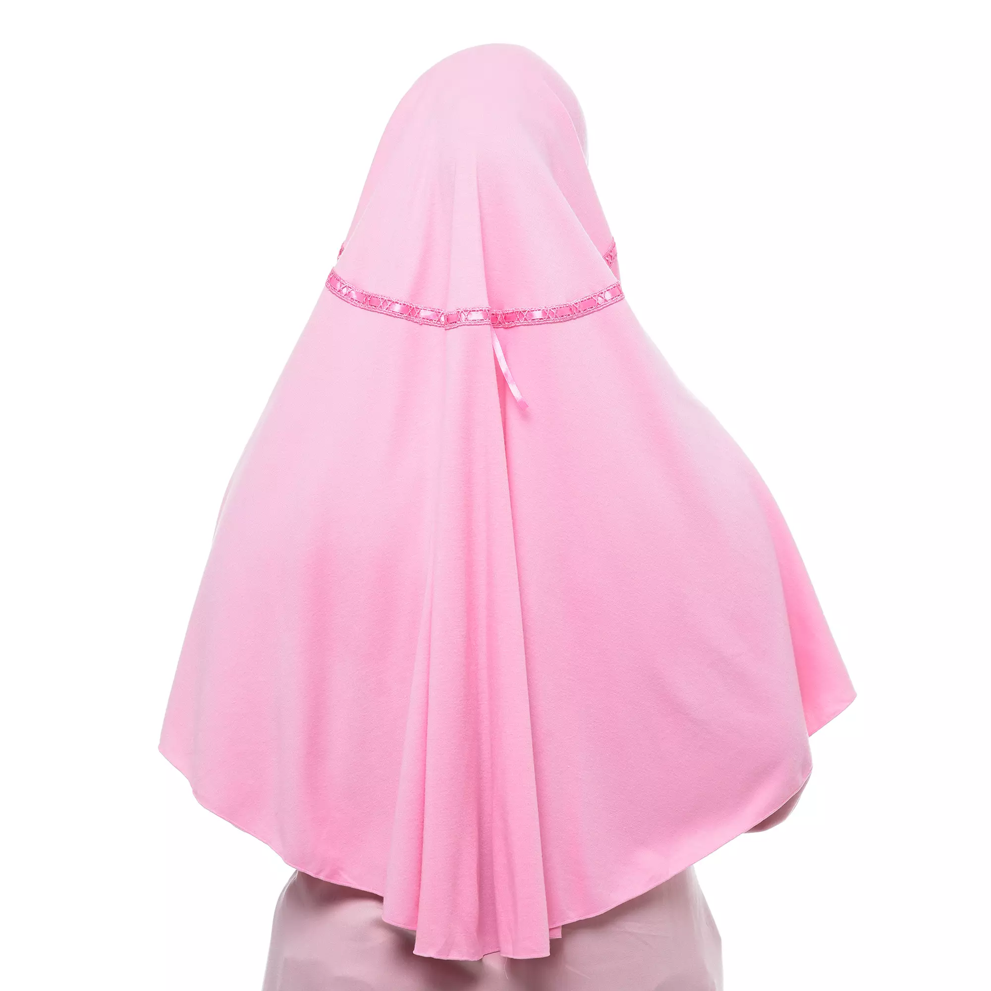 RABBANI - Kerudung Sekolah Instan Innova KAA XL - Pink Flower