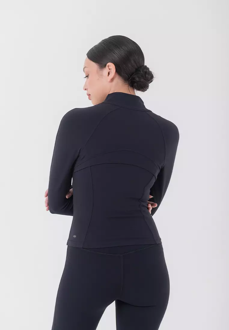 HAPPYFIT Swift Contour Fit Jacket Black