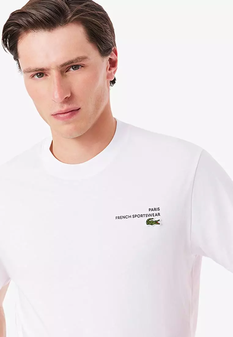 Print Motif Jersey T-shirt