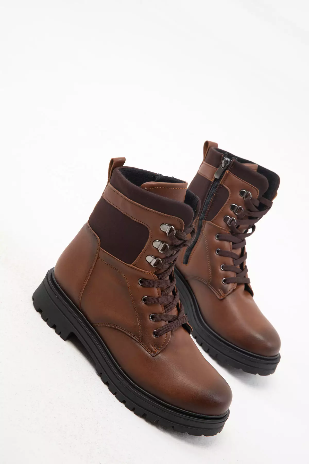 Tan Women's Boots - 20046 Model Bootie