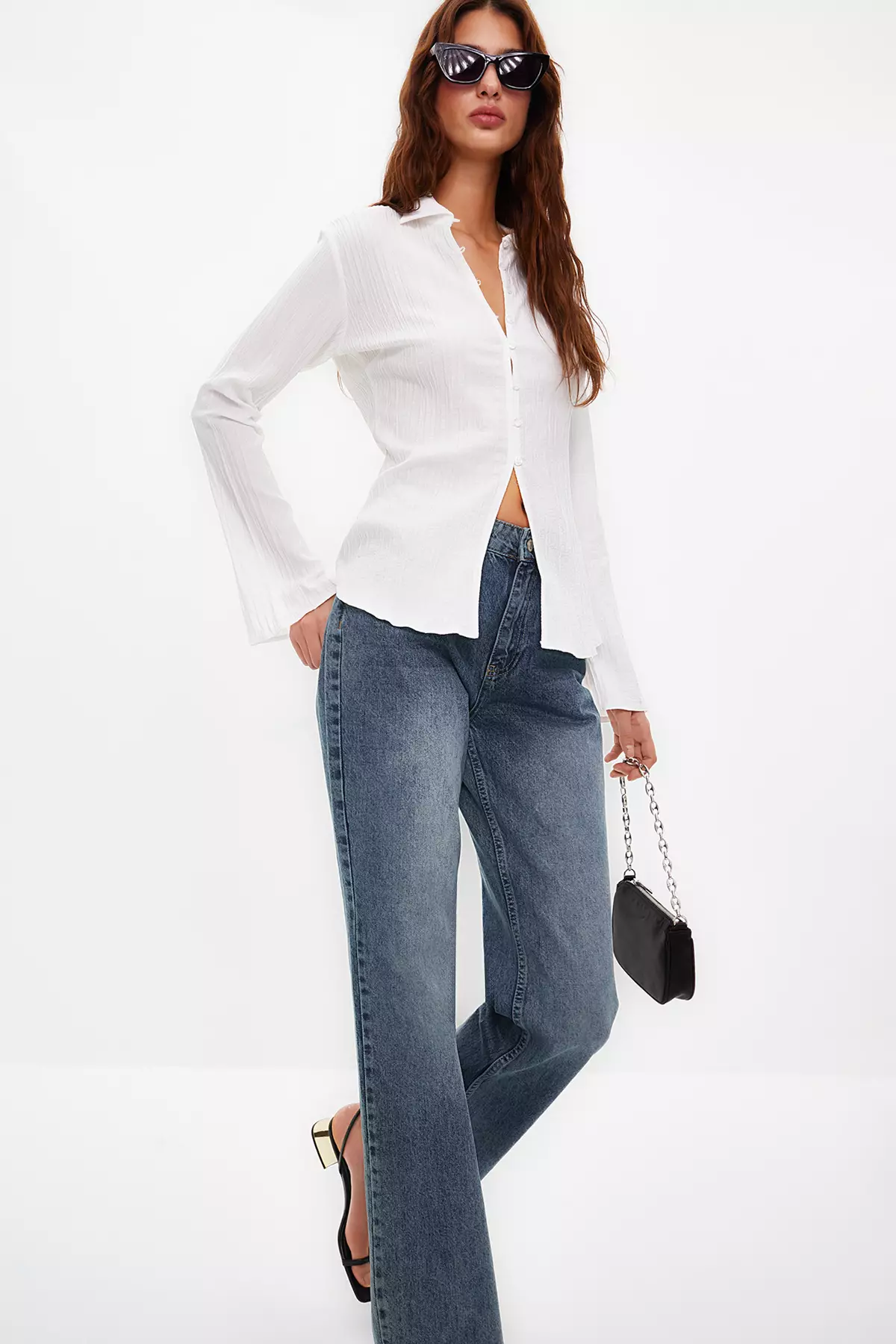 Fitted Long Sleeves Shirt