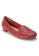 Shu Talk red AMAZTEP Handcrafted Woven Leather Loafers 8653ESH859DD1DGS_2