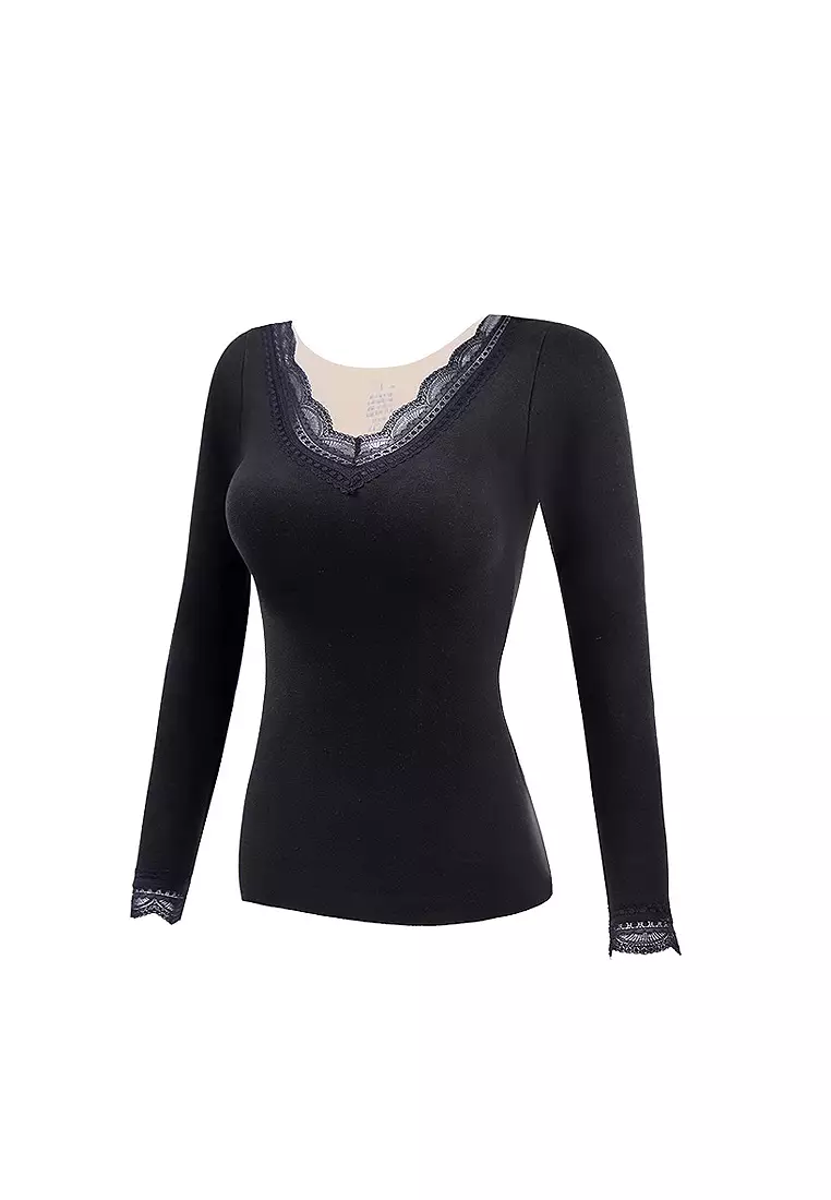Lace thermal new arrivals tops
