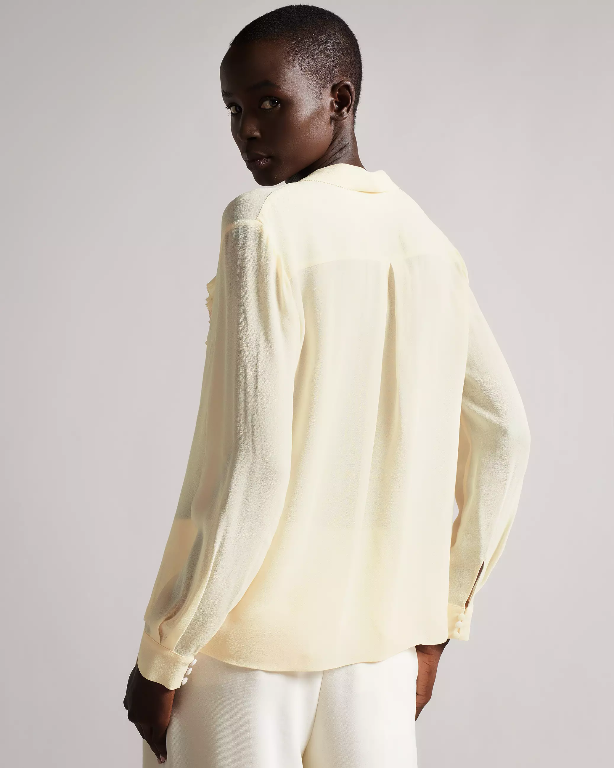Ted baker ruffle blouse discount
