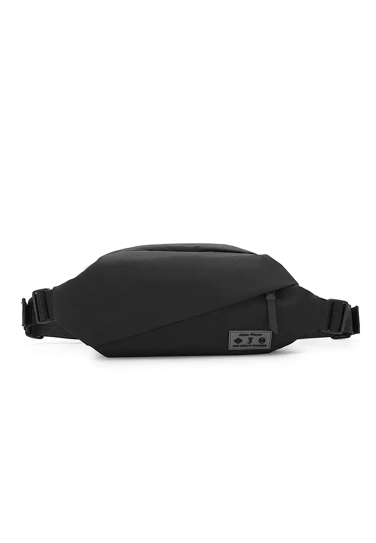 Joker Player Men's Waist Bag / Belt Bag / Chest Bag - Black