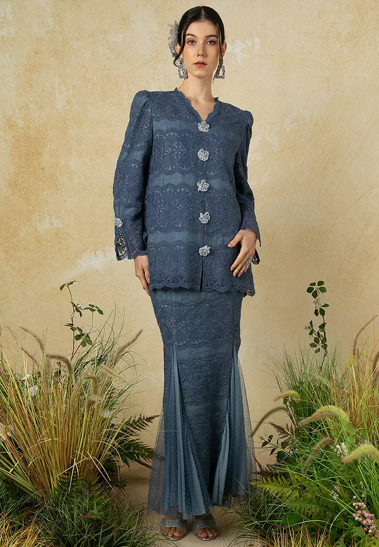 AMINA KEBAYA LOOSE SET