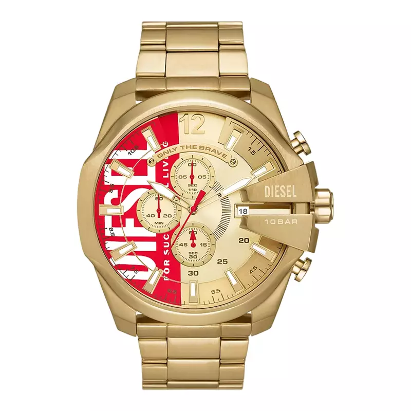 Jual Diesel Jam Tangan Pria Diesel Mega Chief DZ4642 Chronograph