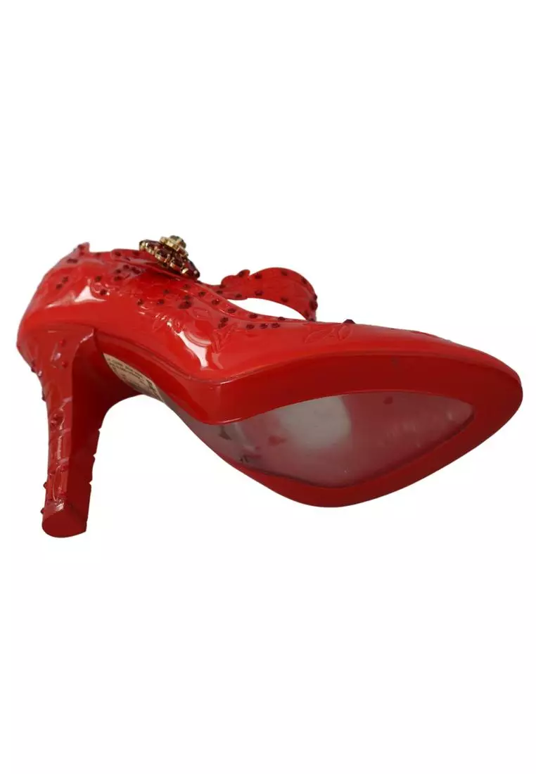 dolce and gabbana cinderella heels