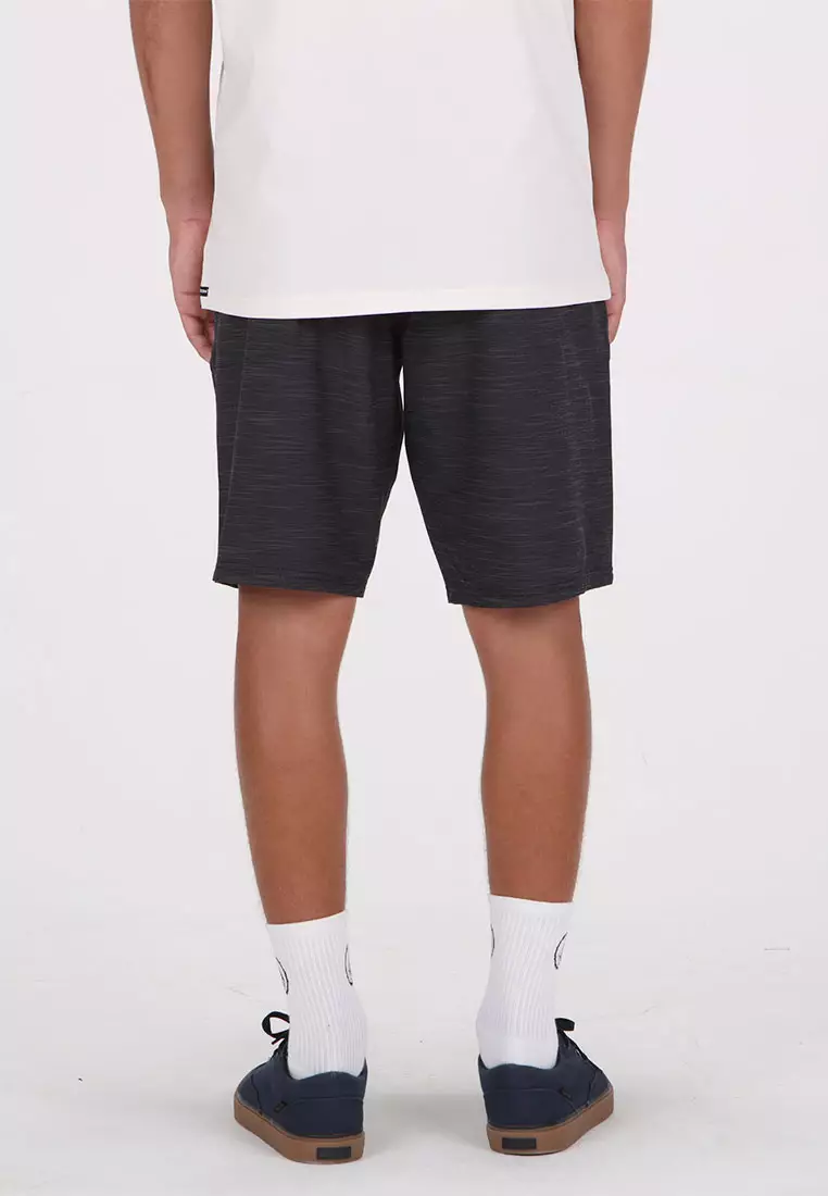 MWS SLUB FRICKIN CROSS SHRED 20 HYBRID SHORTS BLACK