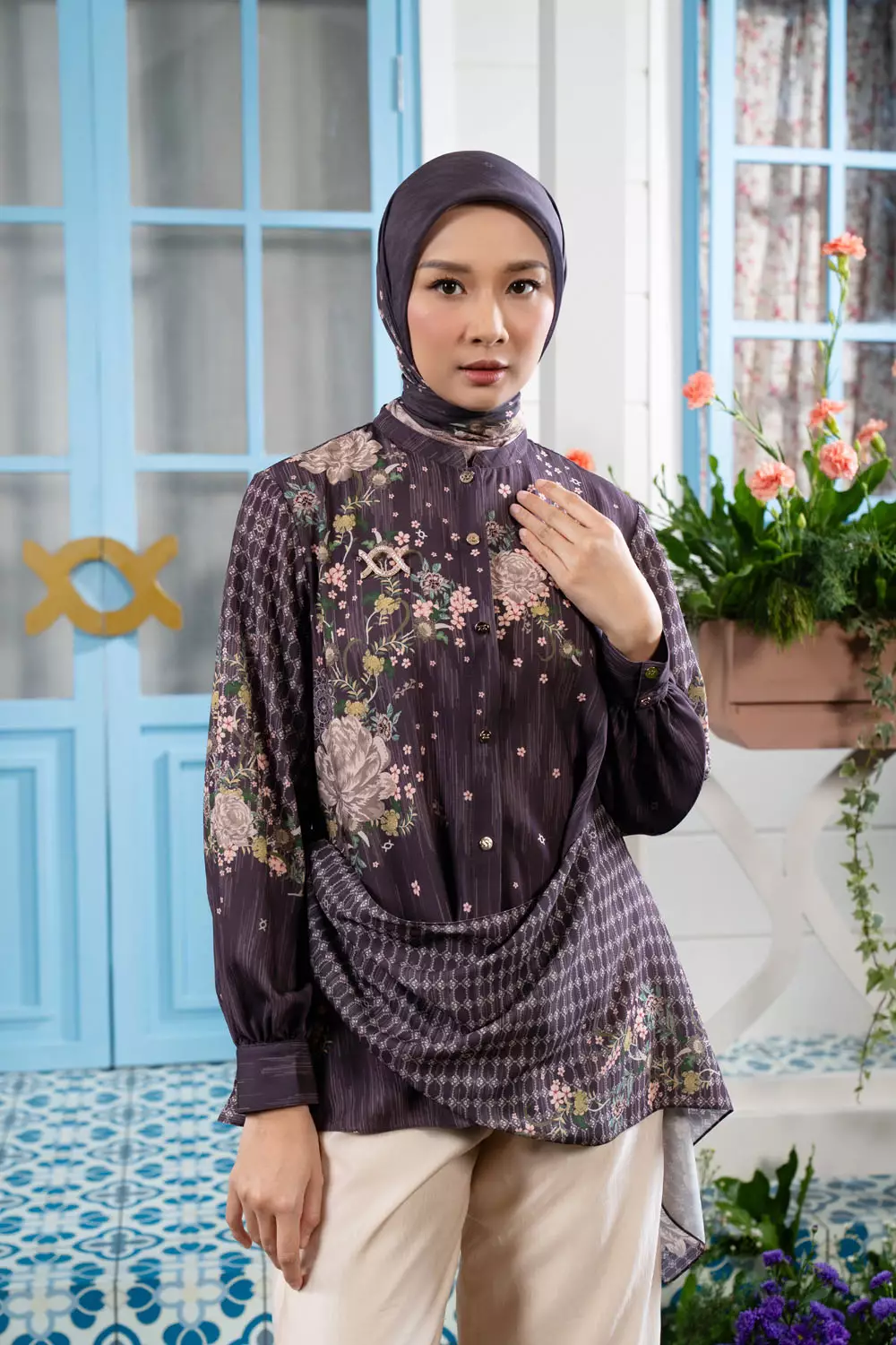 Klamby - Kelanikha Wrap Shirt Saswita