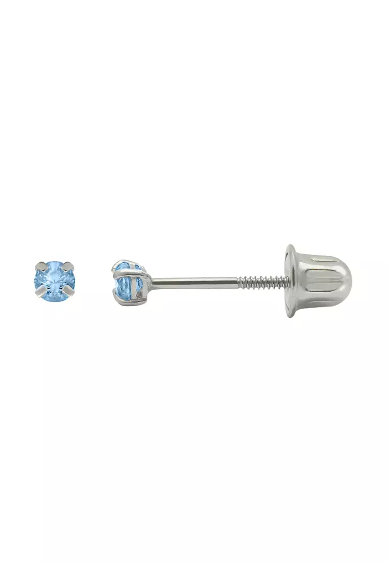 March online birthstone earrings
