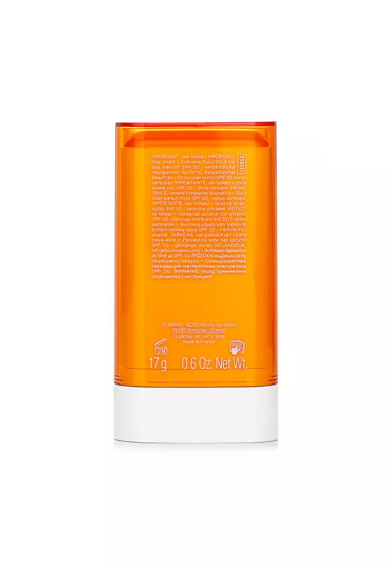 CLARINS - Invisible Sun Care Stick SPF50 - For Sensitive Areas 17g/0.6oz