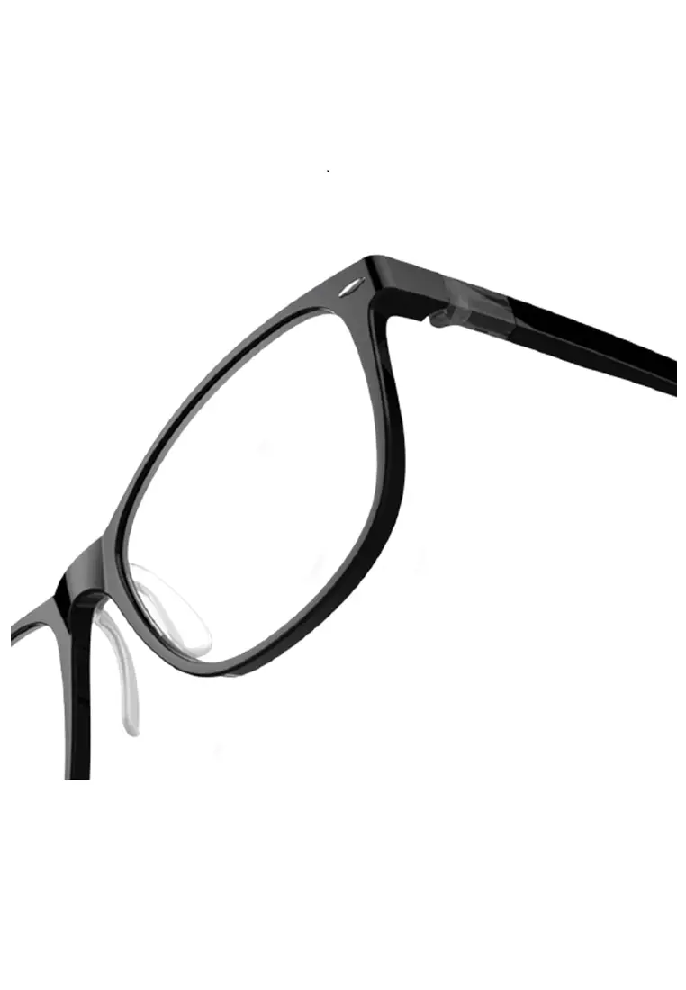 Ells Kacamata Modular Anti Blue Light Radiation Eyeglasses Frame Material TR90 ORIGINAL - Black