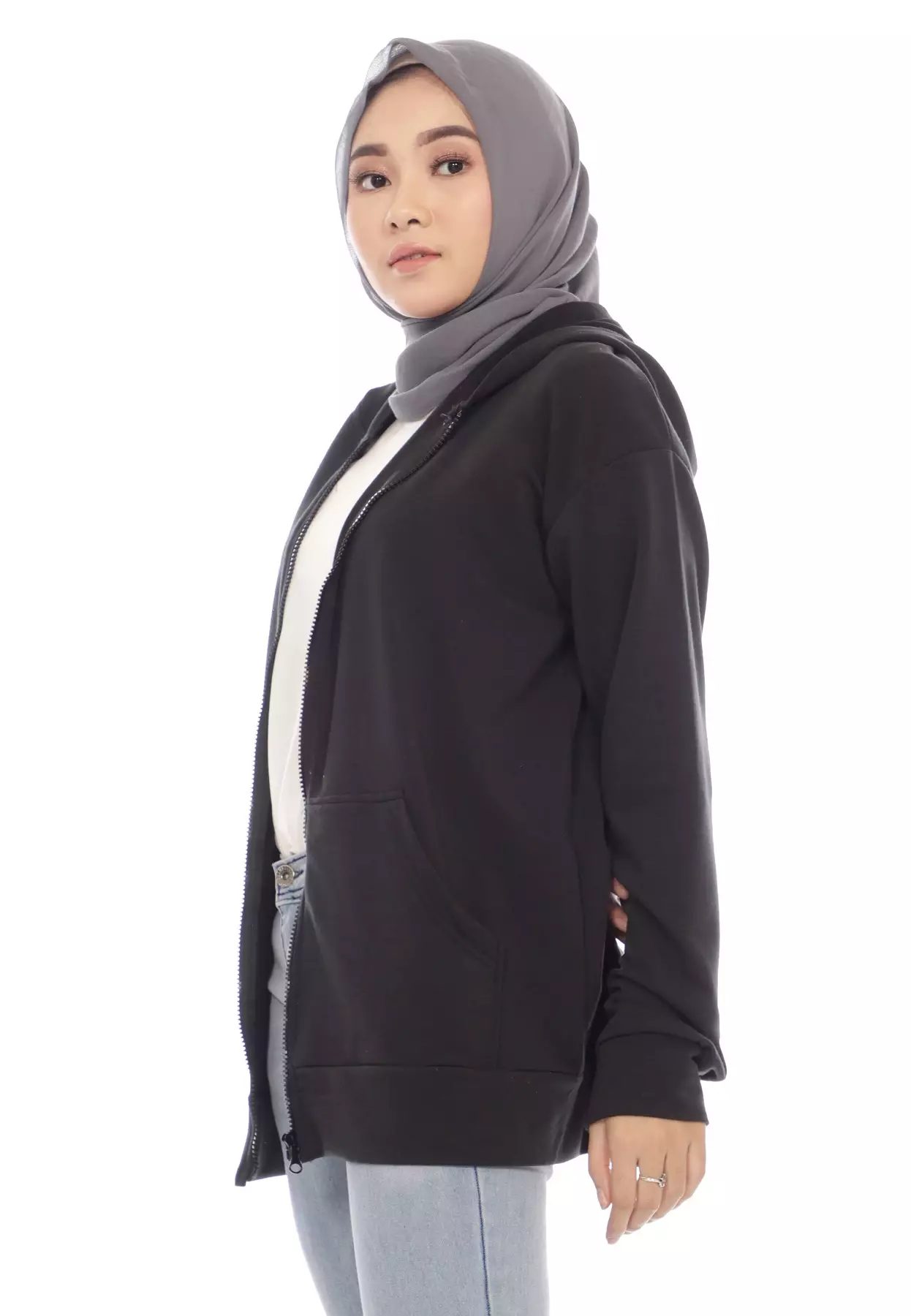 Jacket Hoodie W/ Zipper GAA