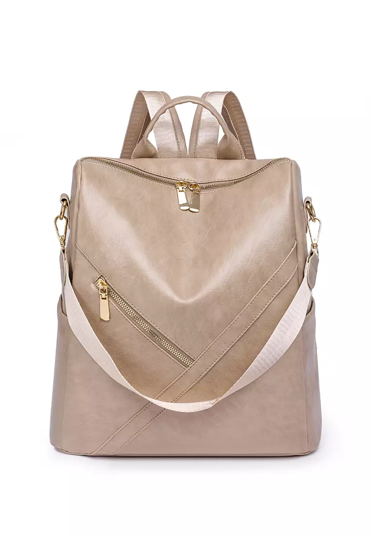 Buy Lara Women's Capacious Water Repellent Light Weight PU Leather