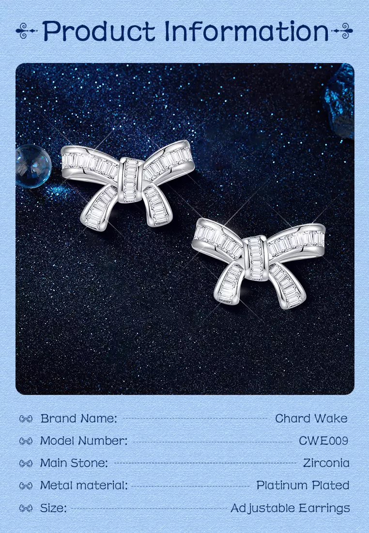 Anting Wanita Korea Berlian Antingan Kotak Indah Anting Cewek silver