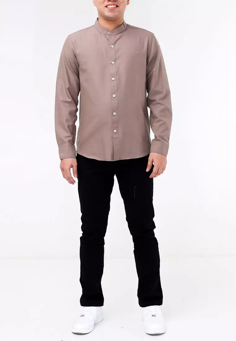 Woven Oxford Long Sleeve Shirt