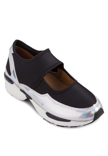 雙色厚底鏤zalora 衣服尺寸空運動鞋, 女鞋, 鞋