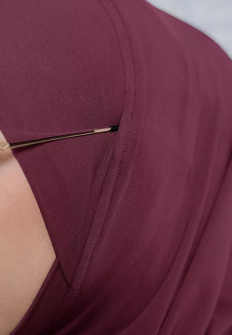 HIJAB INSTAN LUNA - CRIMSON