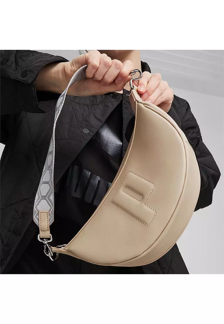 Puma white and gold handbag hot sale