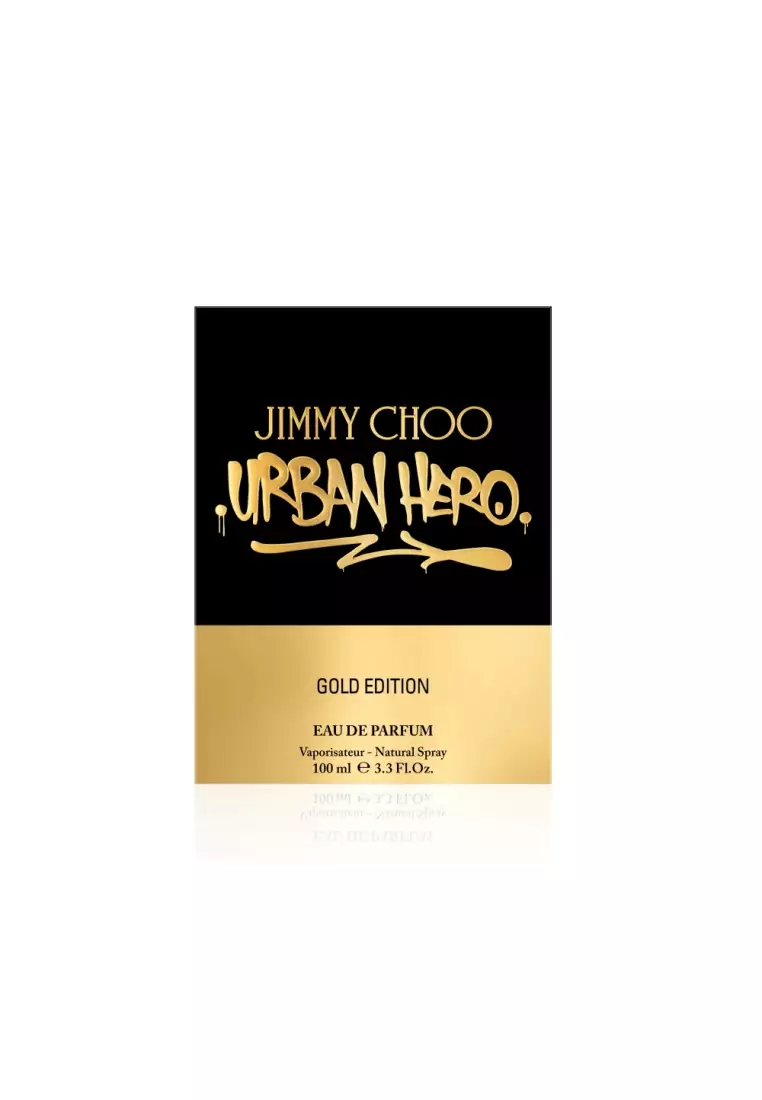 香水(男性用) JIMMY CHOO URBAN HERO GOLD EDITION 100ml Jimmy Choo Urban Hero Gold Edition Man Parfum Spray 3.3 oz