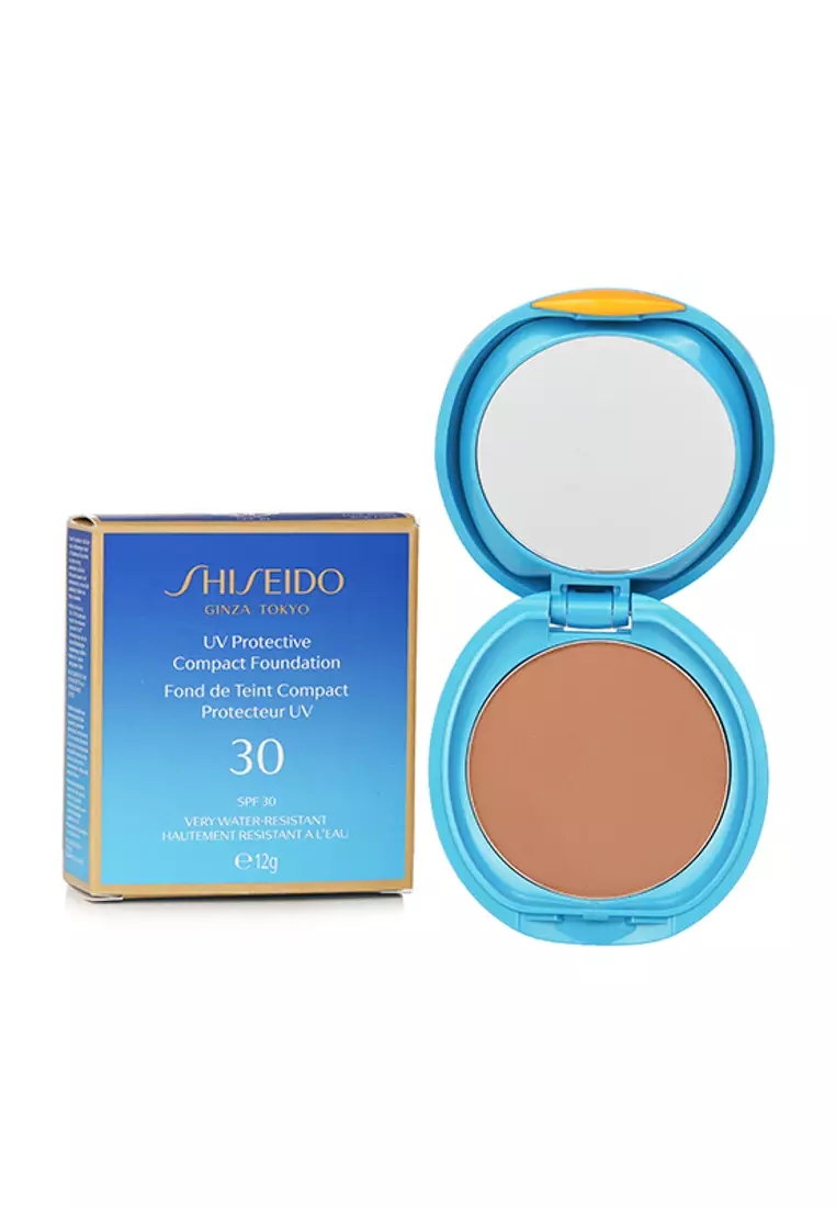 SHISEIDO - UV Protective Compact Foundation SPF 30 (Case+Refill) - # Dark Beige 12g/0.42oz