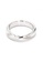 Vedantti white Vedantti 18K Mobius Round Ring in White Gold 294ECAC1C3D27EGS_2