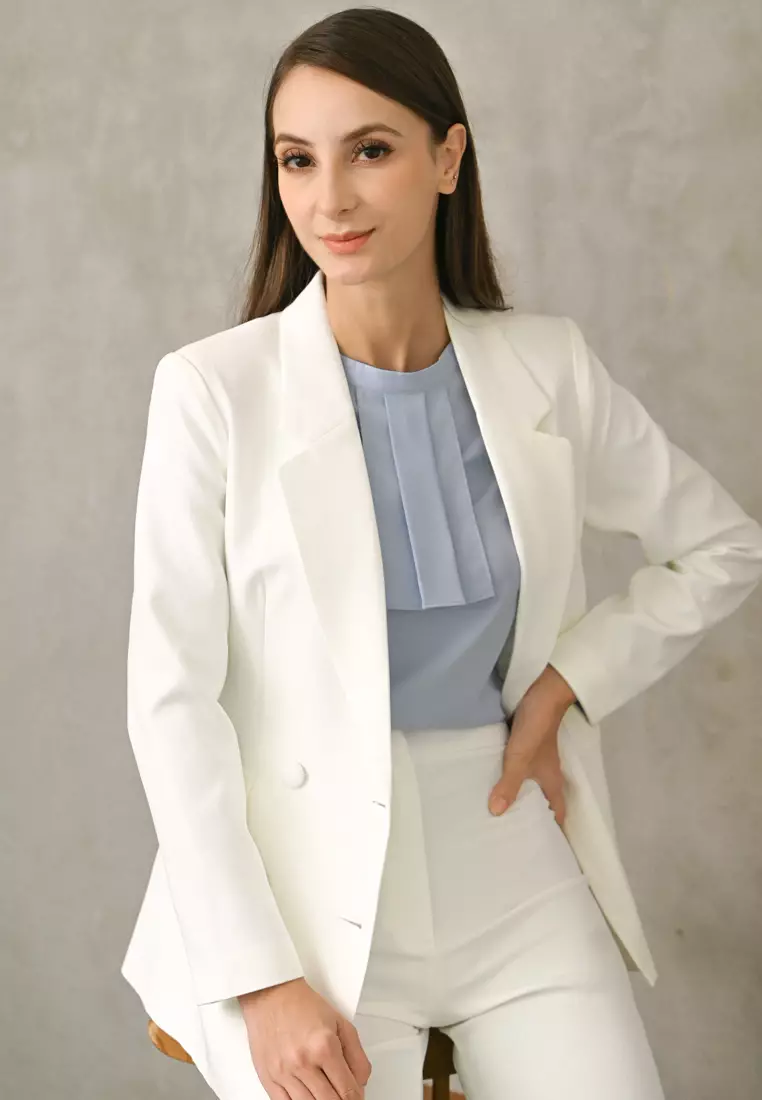 双排扣西装外套