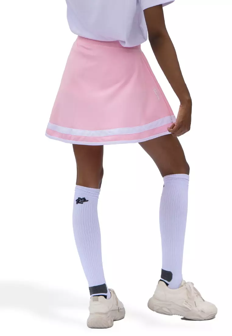 Tiento Aurora Rok Pendek Olahraga Wanita Lari Tenis Golf Running Adjustable Sport Skirt Dry Fit