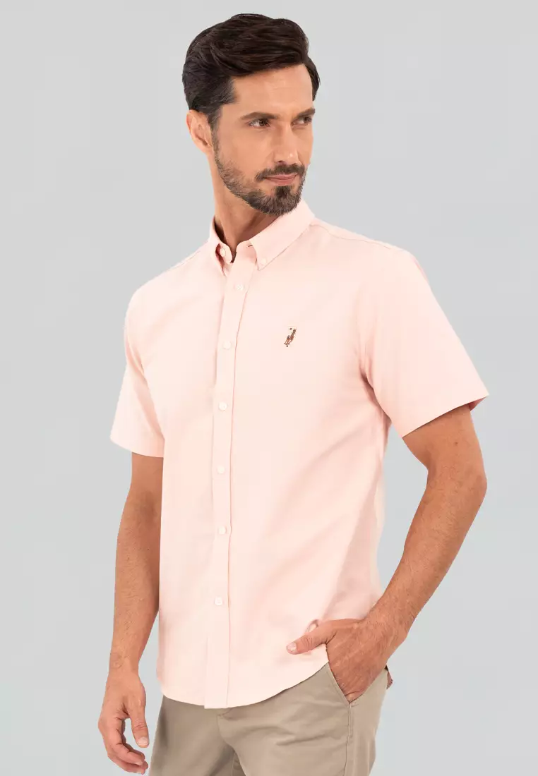 Polo Haus - Men’s Cotton Mix Signature Fit Short Sleeve MBSSVB008