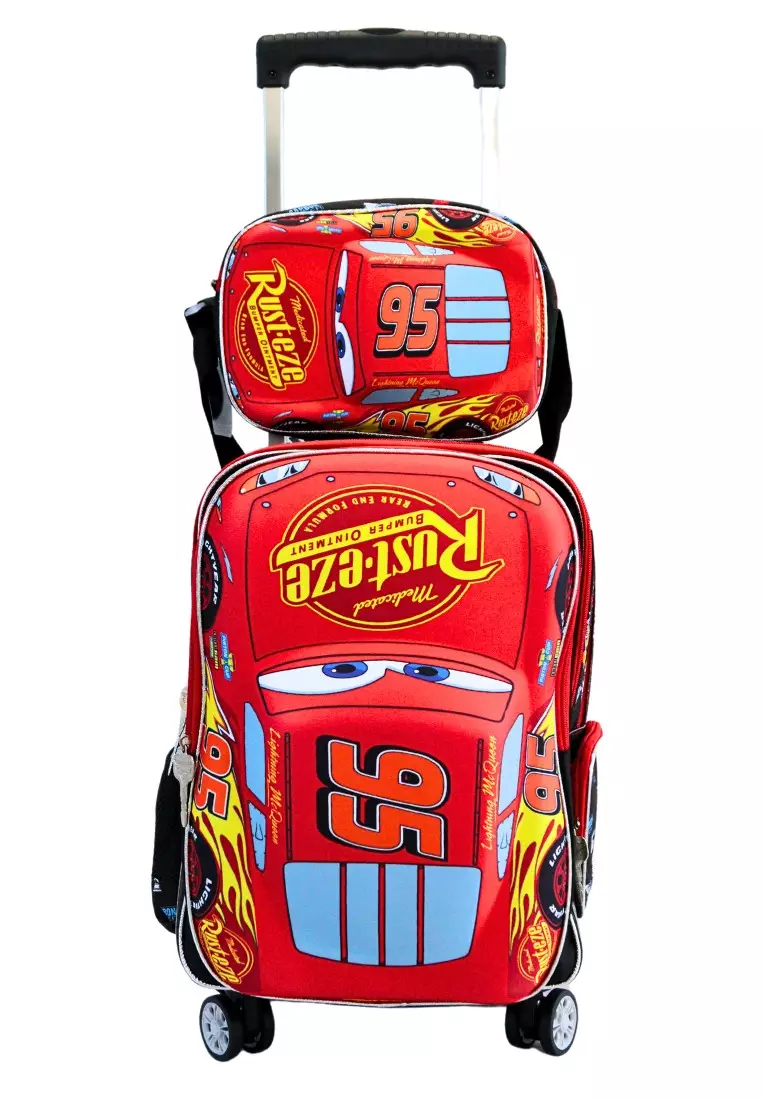 Mcqueen trolley bag clearance