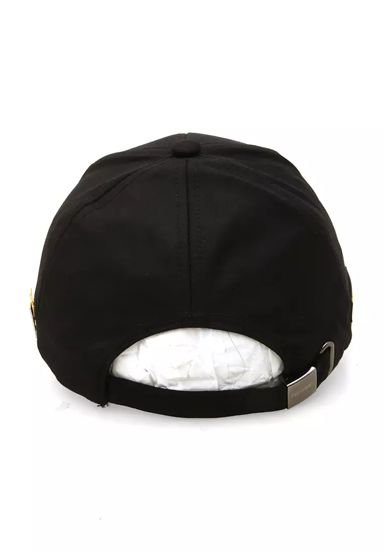 Jahari Aksesoris Fashion Topi Baseball Pria Wanita Casual Cap Resizable Strap Material Cotton ORIGINAL - Black