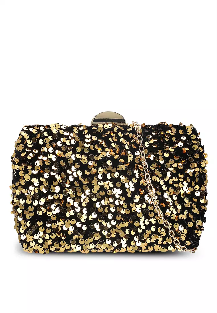 Gold deals ball clutch