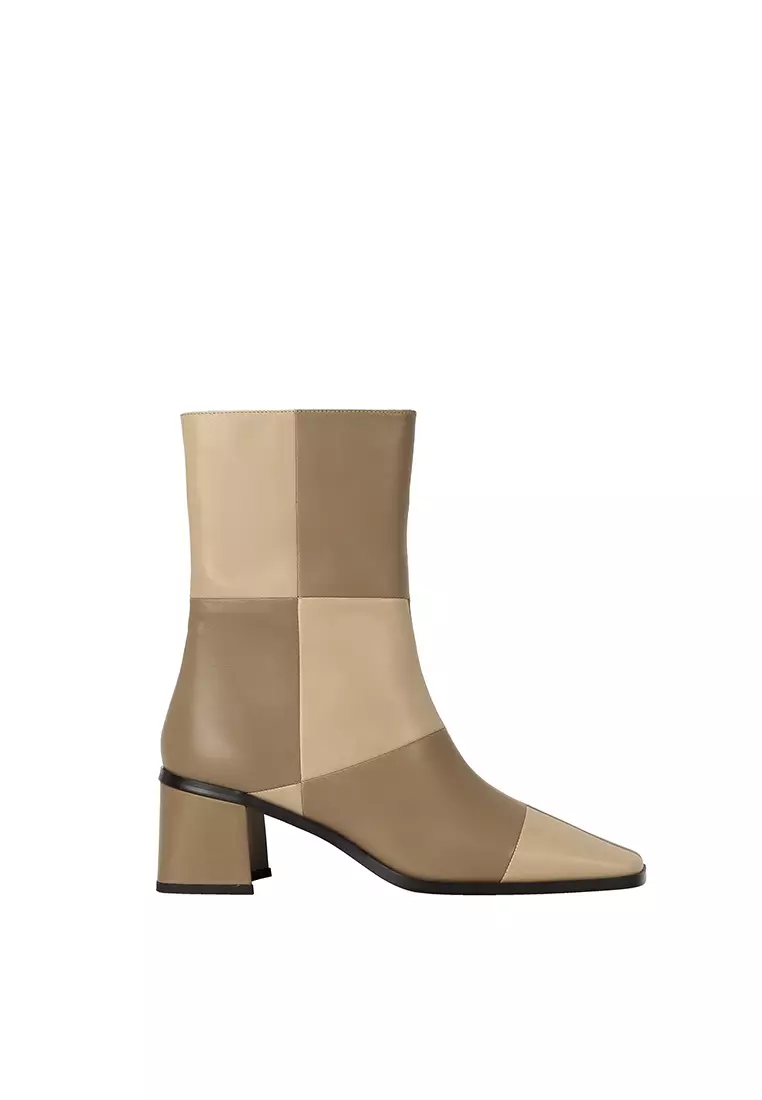 Discount on Beracamy  shoes - SKU: Beracamy Tegula Diagonal Ankle Boot - Caramel / Toffee