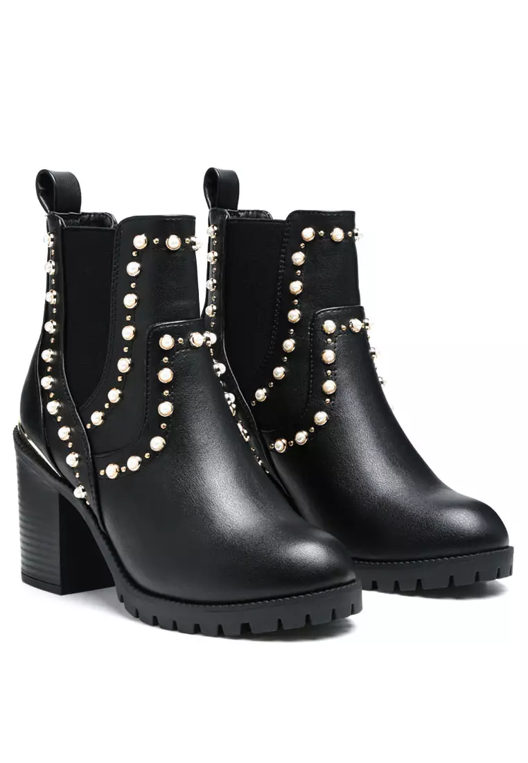 Studded chelsea best sale ankle boots