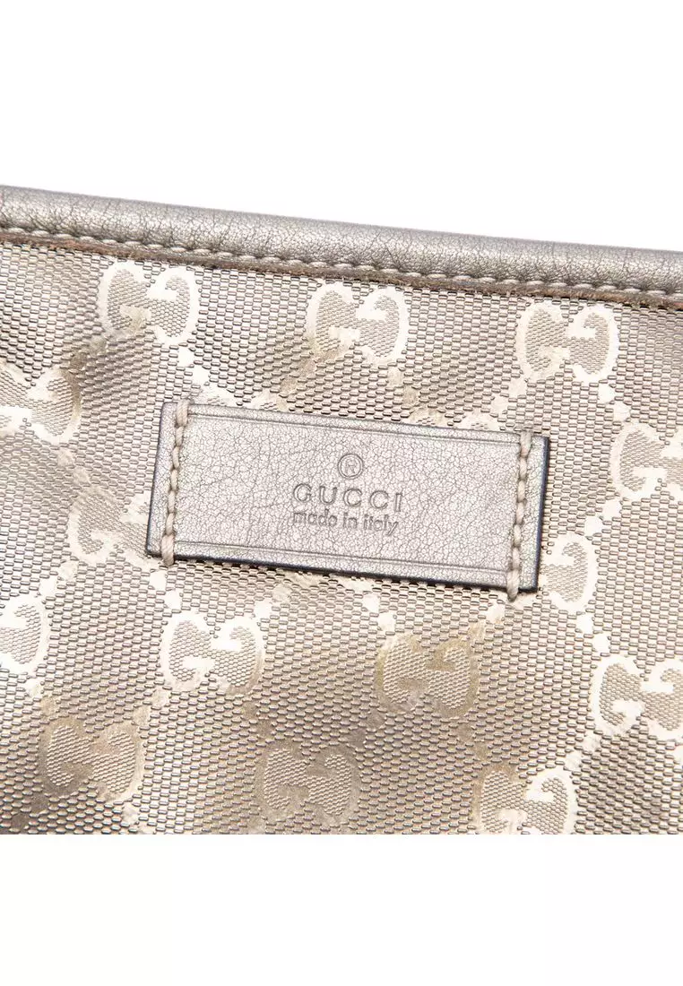 Pre-Loved Gucci Medium Gg Imprime Tote