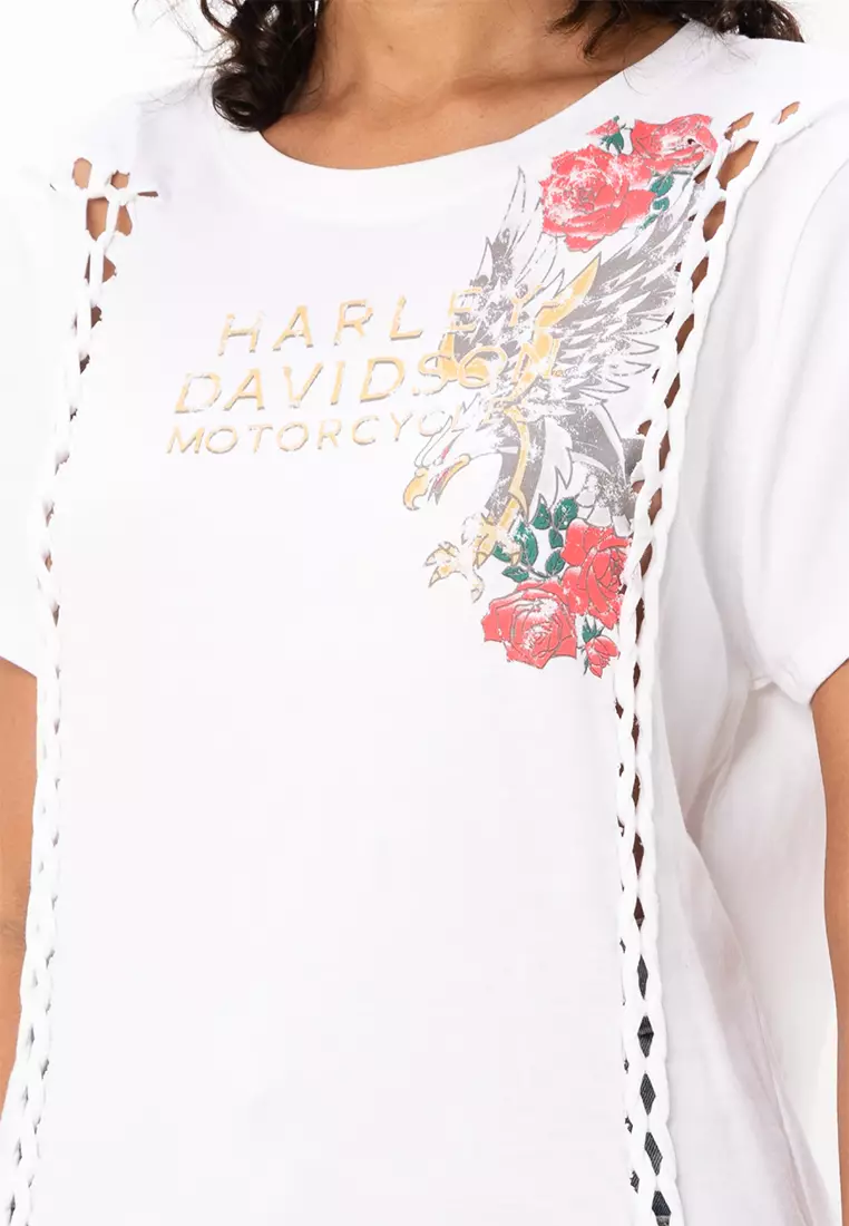 Harley-Davidson® Women's American Traditional Rip & Repair Tee