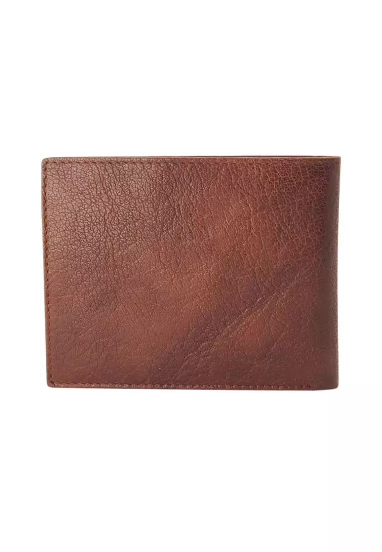 Leather Wallet For Men in BROWN Colour -Bifold Wallet- J0001 BROWN Oxhide