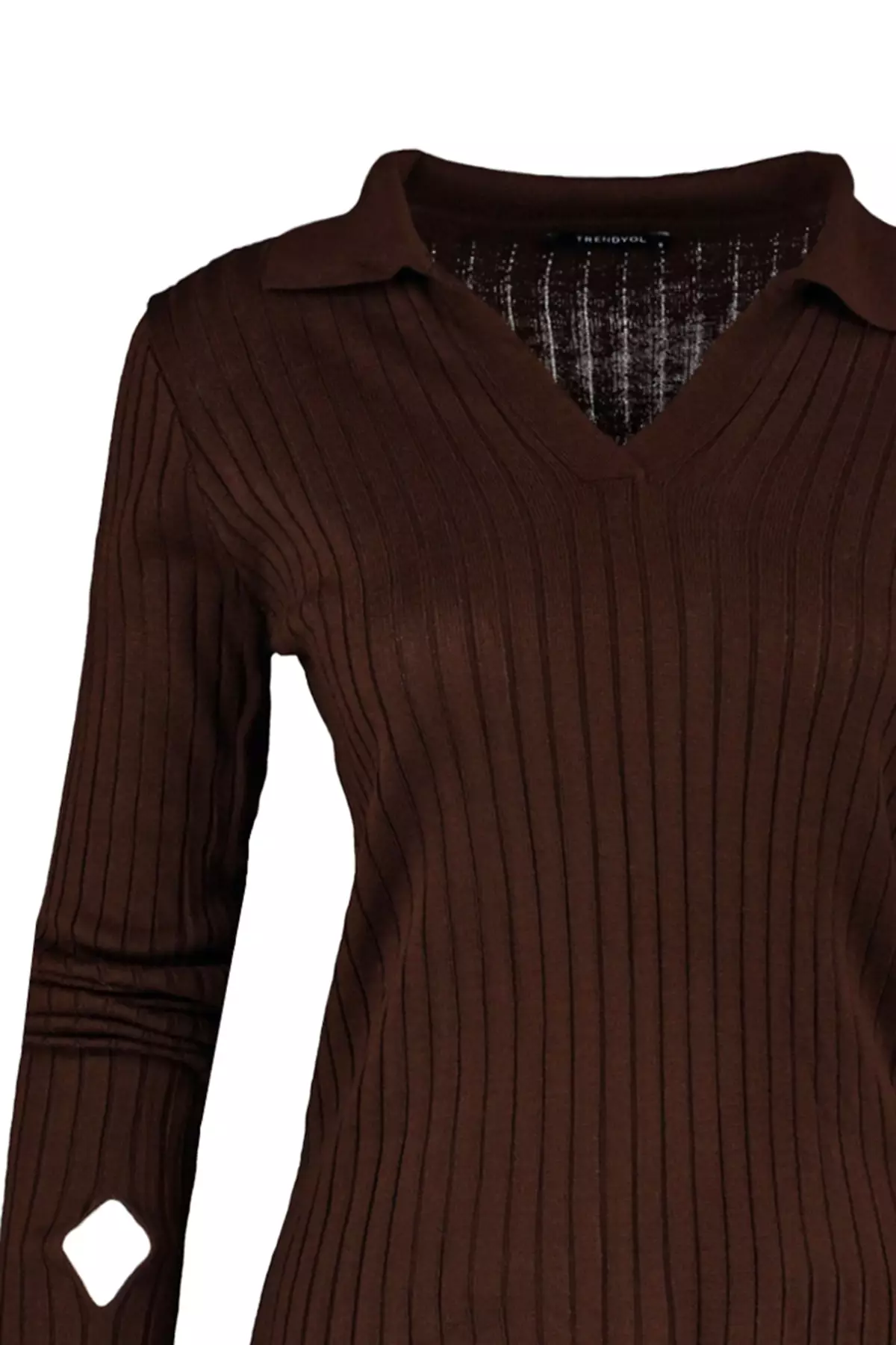 Polo Collar Knitwear Sweater