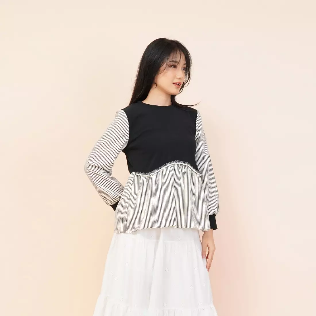 Liora Blouse in Black