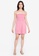ZALORA BASICS pink Ruched Bustier Playsuit BD67FAA9F675A1GS_4